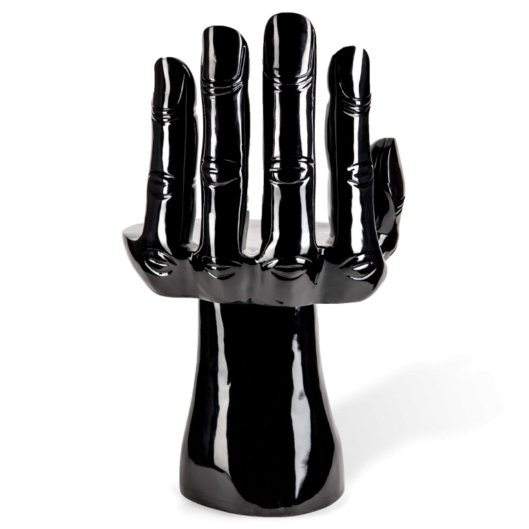 POLSPOTTEN Chair hand stoel zwart
