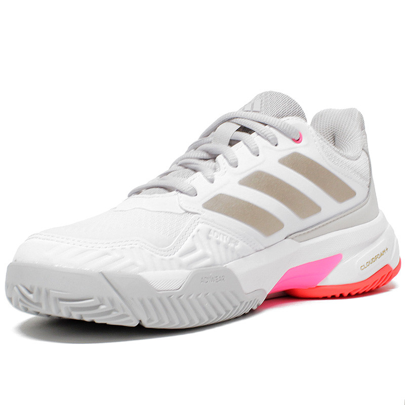 Adidas Courtjam Control 3 femme blanc-rose