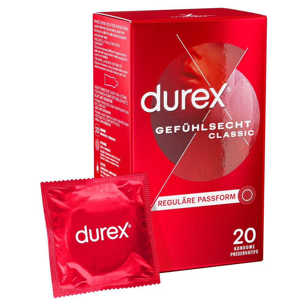 durex® Gefühlsecht Classic Kondome