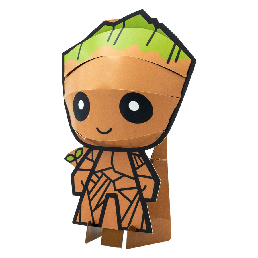Vouw je eigen Marvel 3D Figuur Karton