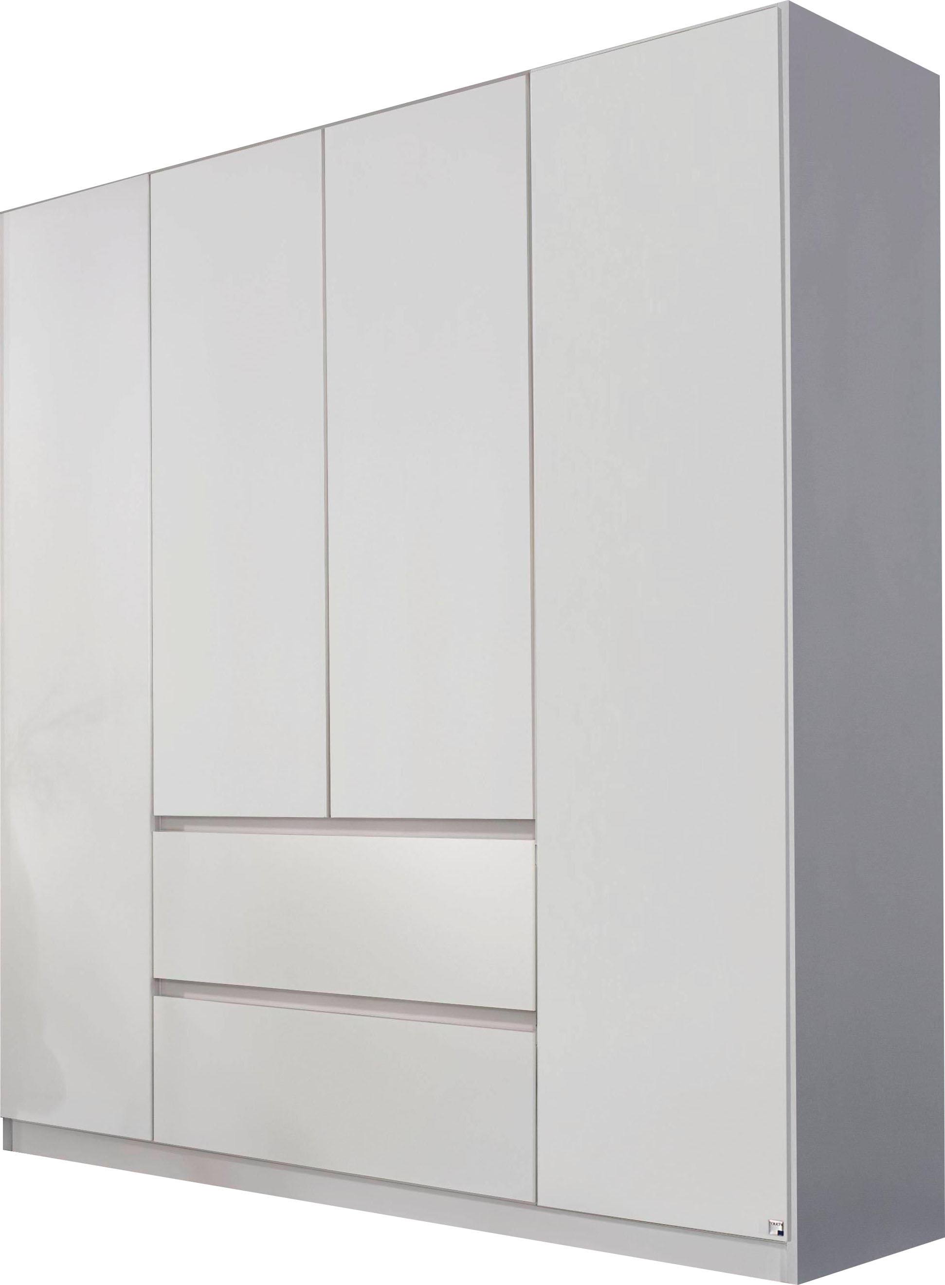 rauch Drehtürenschrank »Kleiderschrank Schrank Garderobe Garderobenschrank MAINZ« grifflose Front, Aussentüren mit Push-to-Open Funktion MADE IN GERMANY