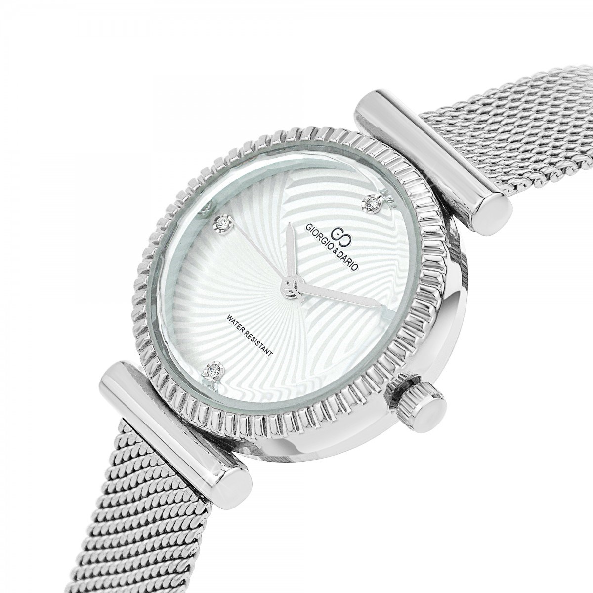 Montre Chelsea élégante ornée de Cristaux scintillants SC Crystal