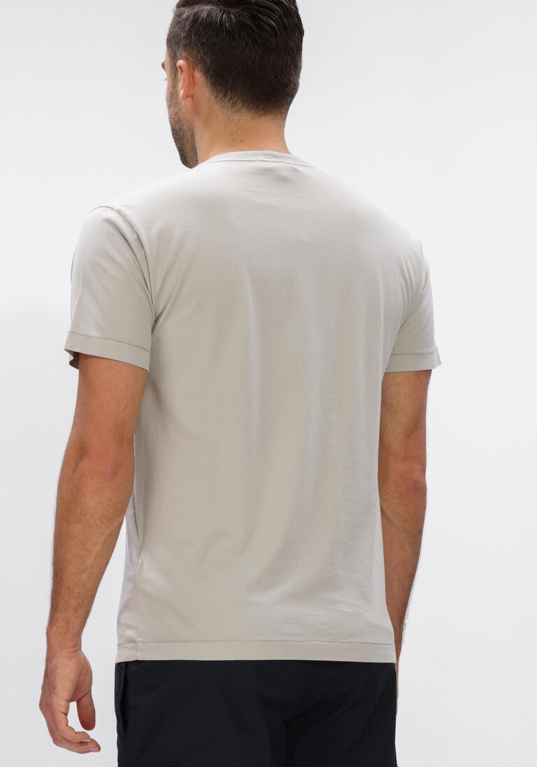 grijze stone island t-shirt ss t-shirt s0013
