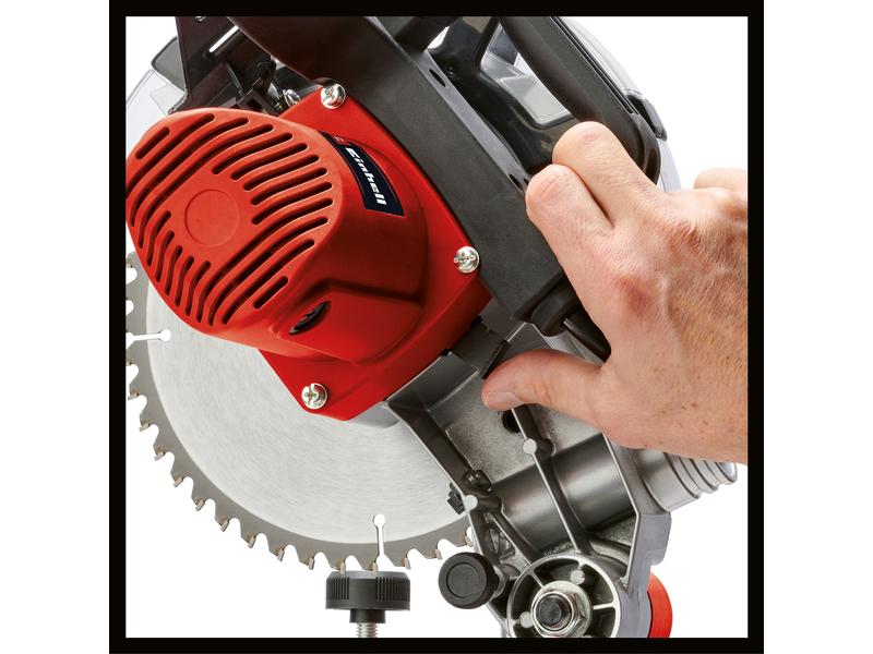 Einhell Kapp- und Gehrungssäge TC-MS 2112 Leistungsstarke Tischsäge mit staubgekapseltem Motor