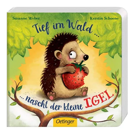 Oetinger Tief im Wald ... nascht der kleine Igel
