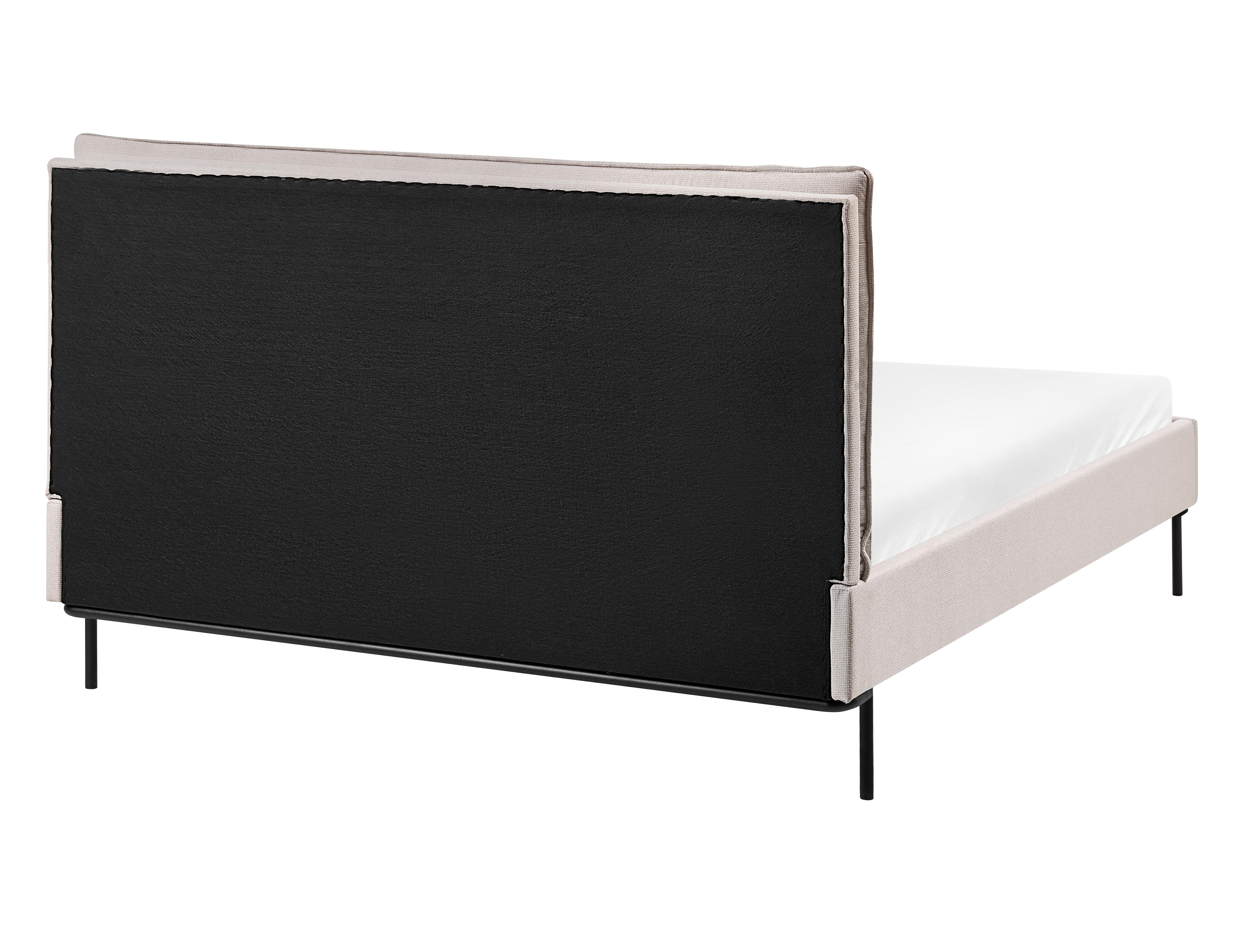 Bed Stof CORIO 140 x 200 cm Lichtbeige
