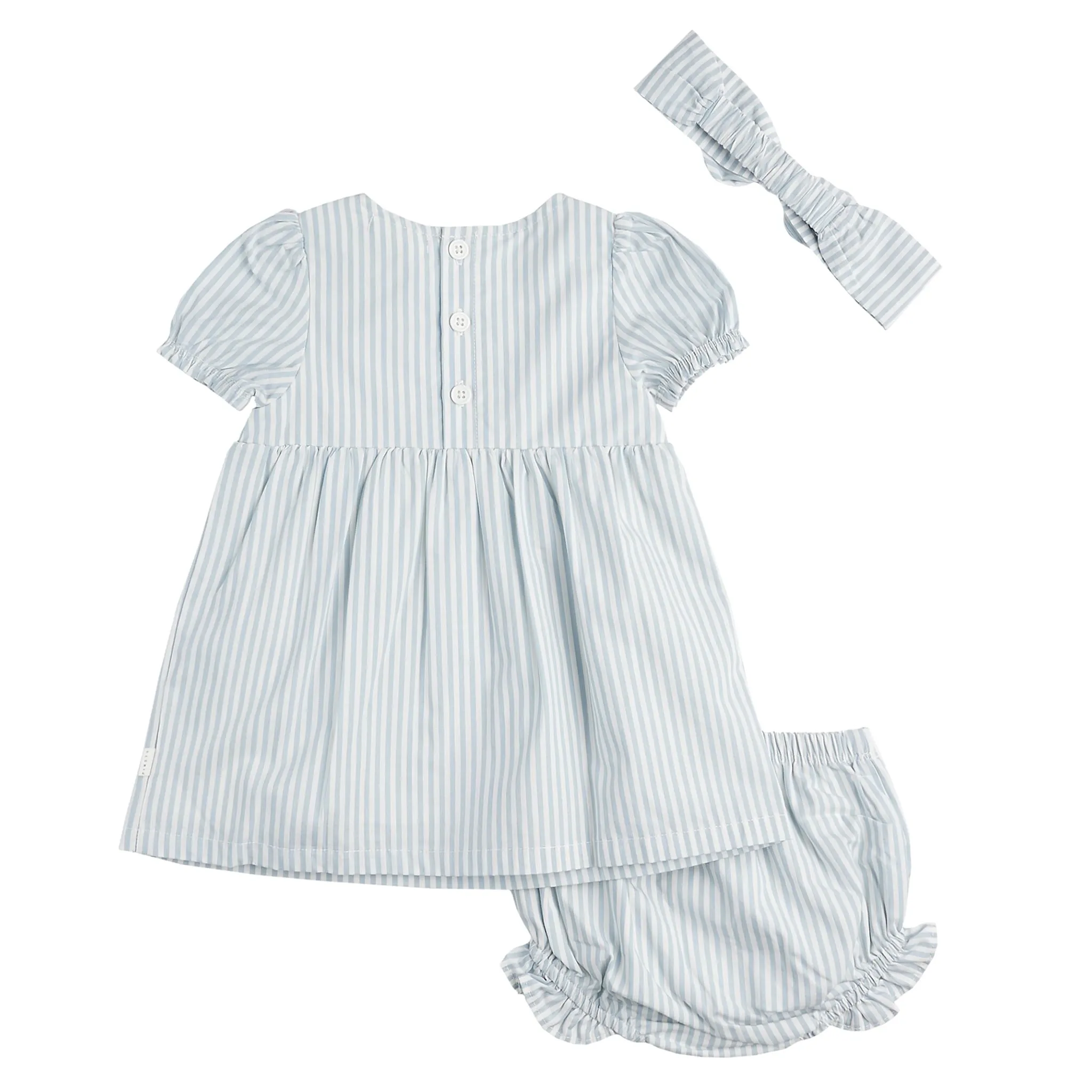 Firsts par Petit Lem Robe Rayée 3-24mois