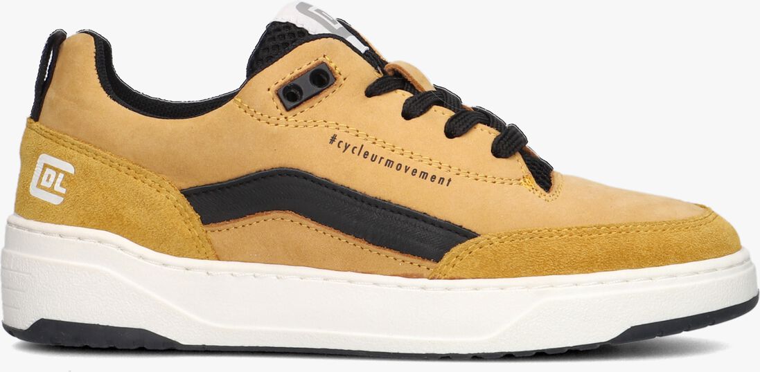 CYCLEUR DE LUXE gele cycleur de luxe lage sneakers backflip