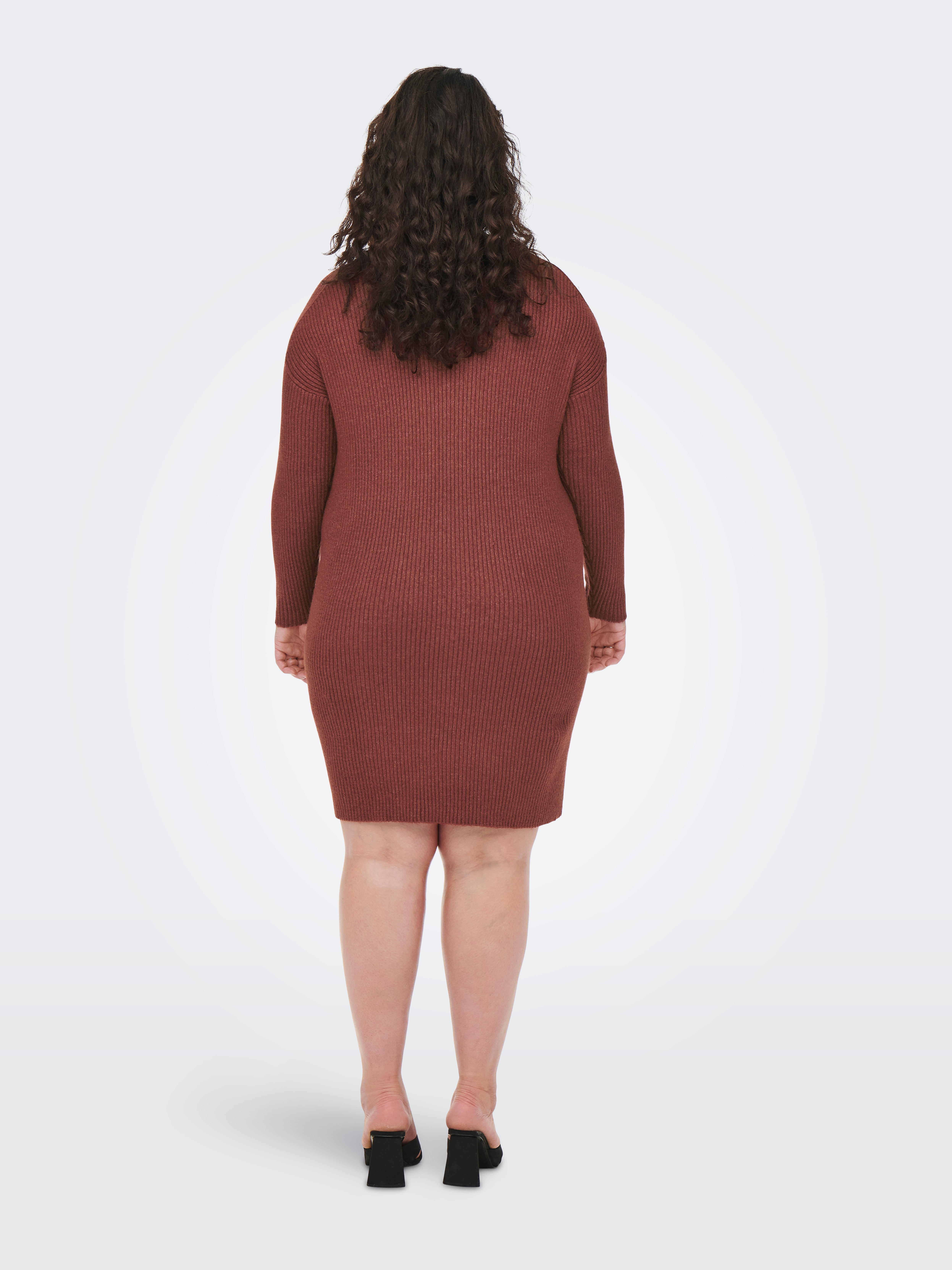CARFIA Langes Kleid Spiced Apple