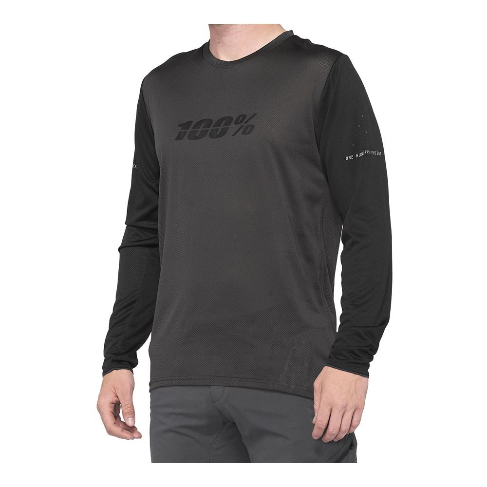 100 percent RIDECAMP - Maillot Homme balck/charcoal