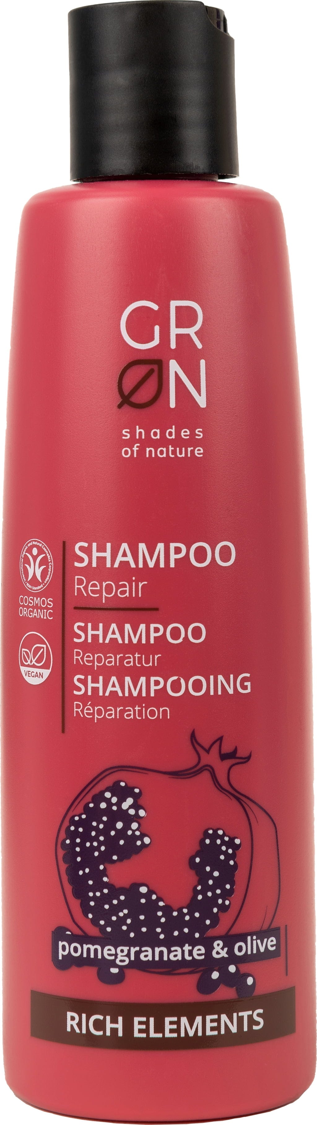 GRN [GRÜN]   Repair Shampoo Pomegranate & Olive, 250 ml