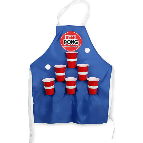 Partyspil beerpong forklæde