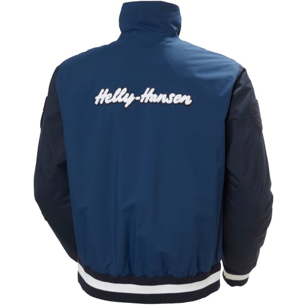 Veste de ski HELLY HANSEN APRES VARSITY JACKET OCEAN