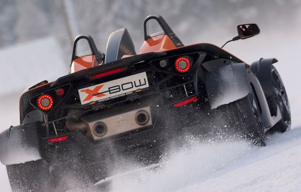 KTM X-BOW Wintercup Goldeck als Geschenkidee