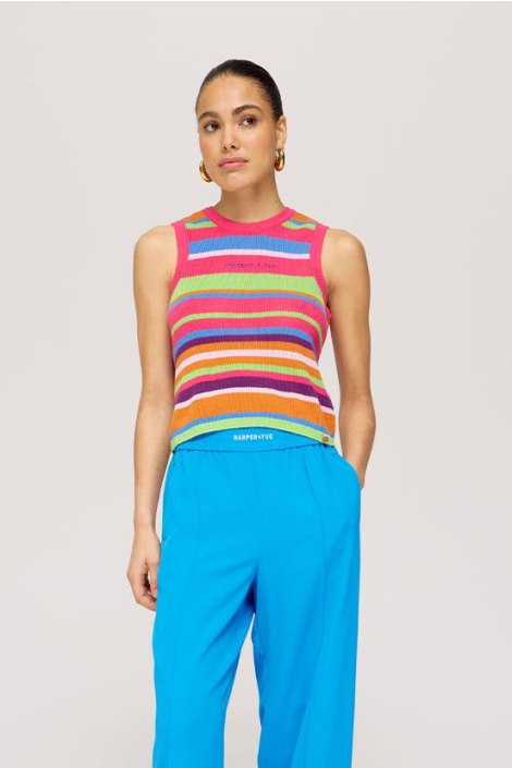 Harper & Yve multi color dames top