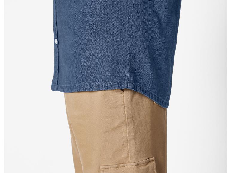 Heren jeans overhemd