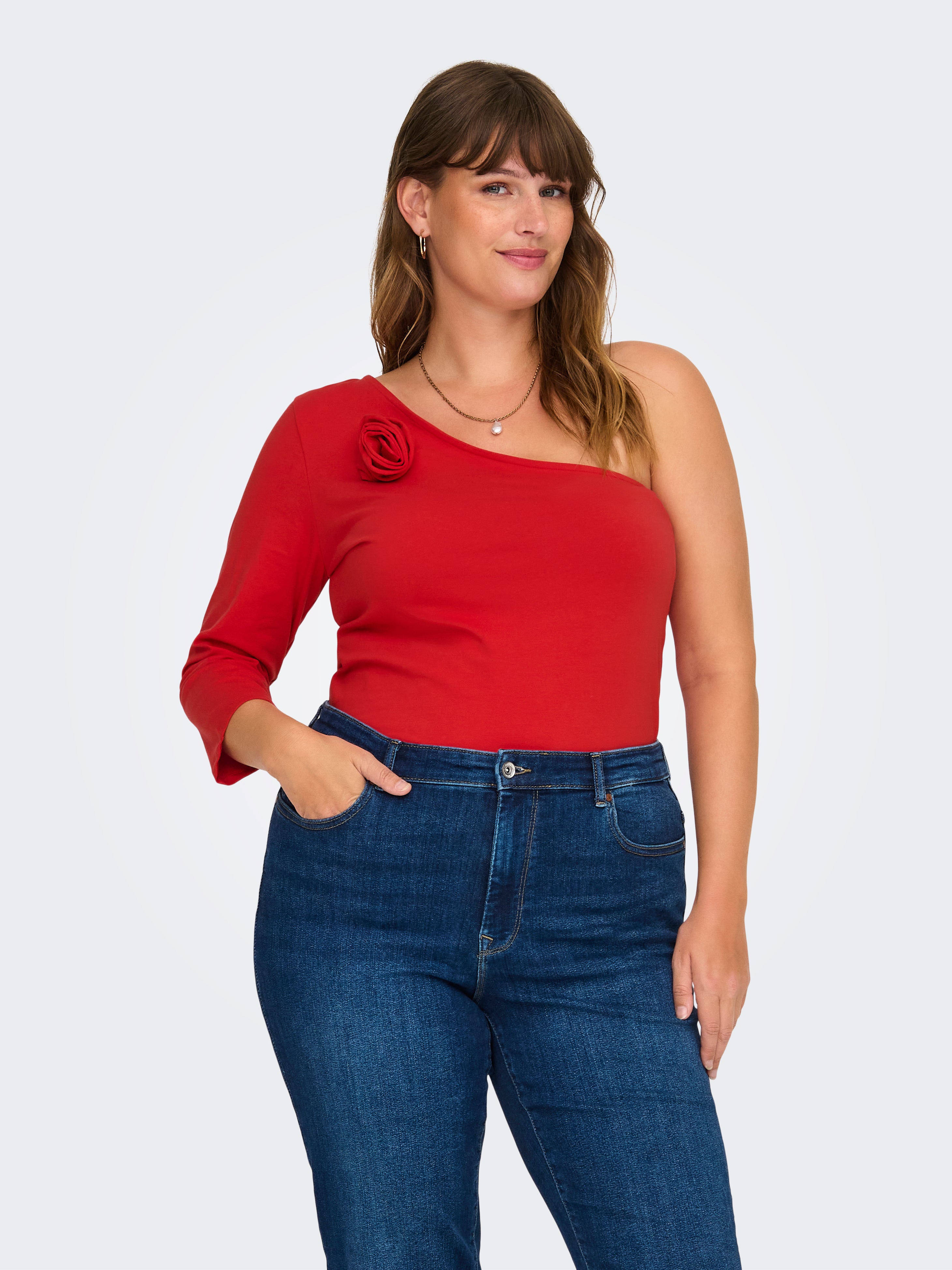 CARROYSA Asymetrisches Top Mars Red
