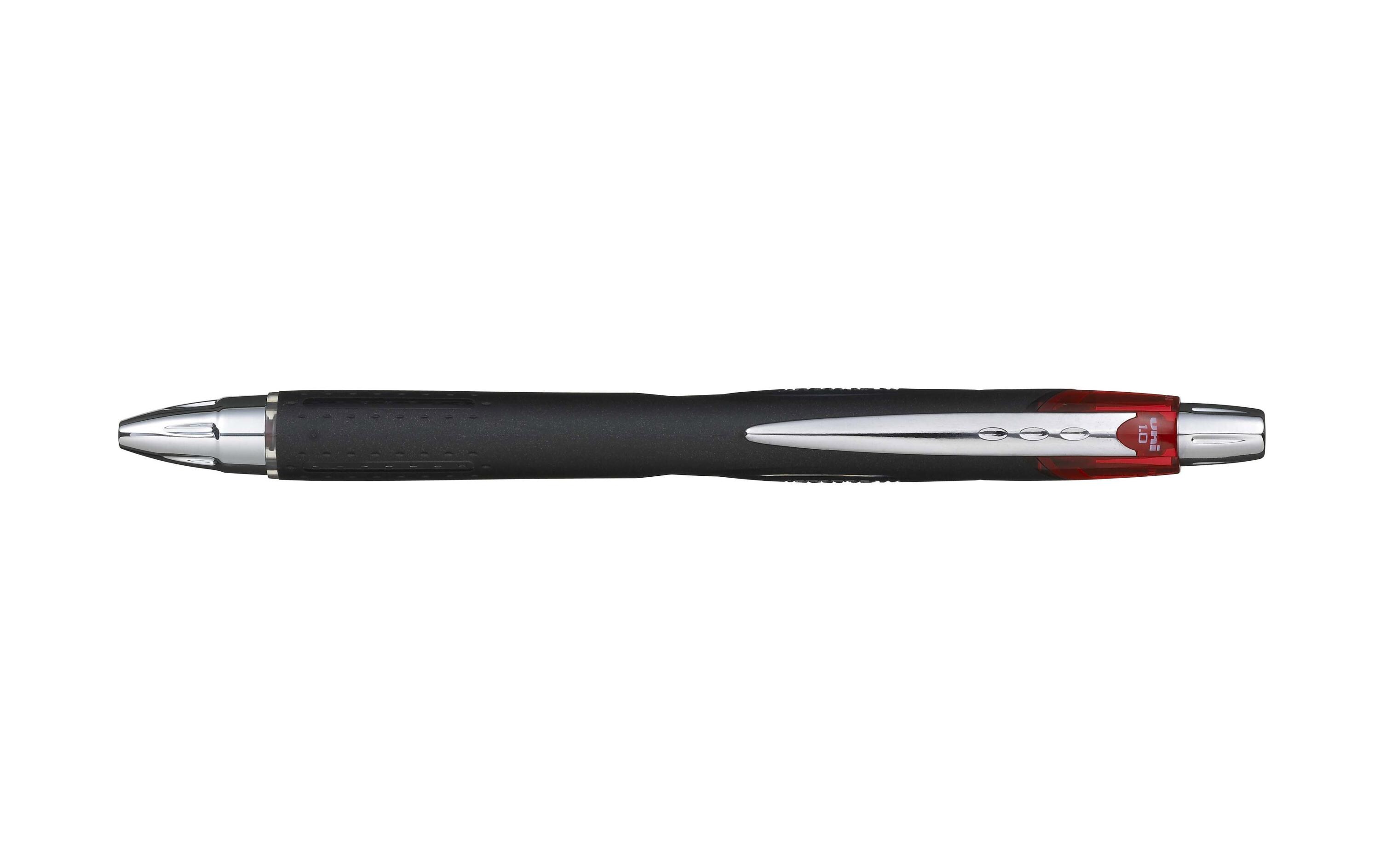 Rollerball Jetstream RT 1 mm RotTintenroller für den gleichmässigen Tintenfluss