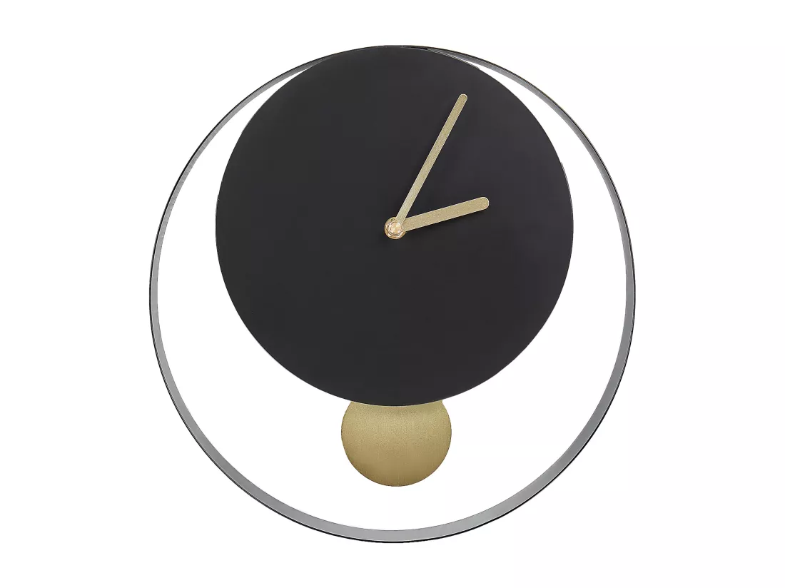 Horloge murale MAGLAND 30 cm Métal Noir