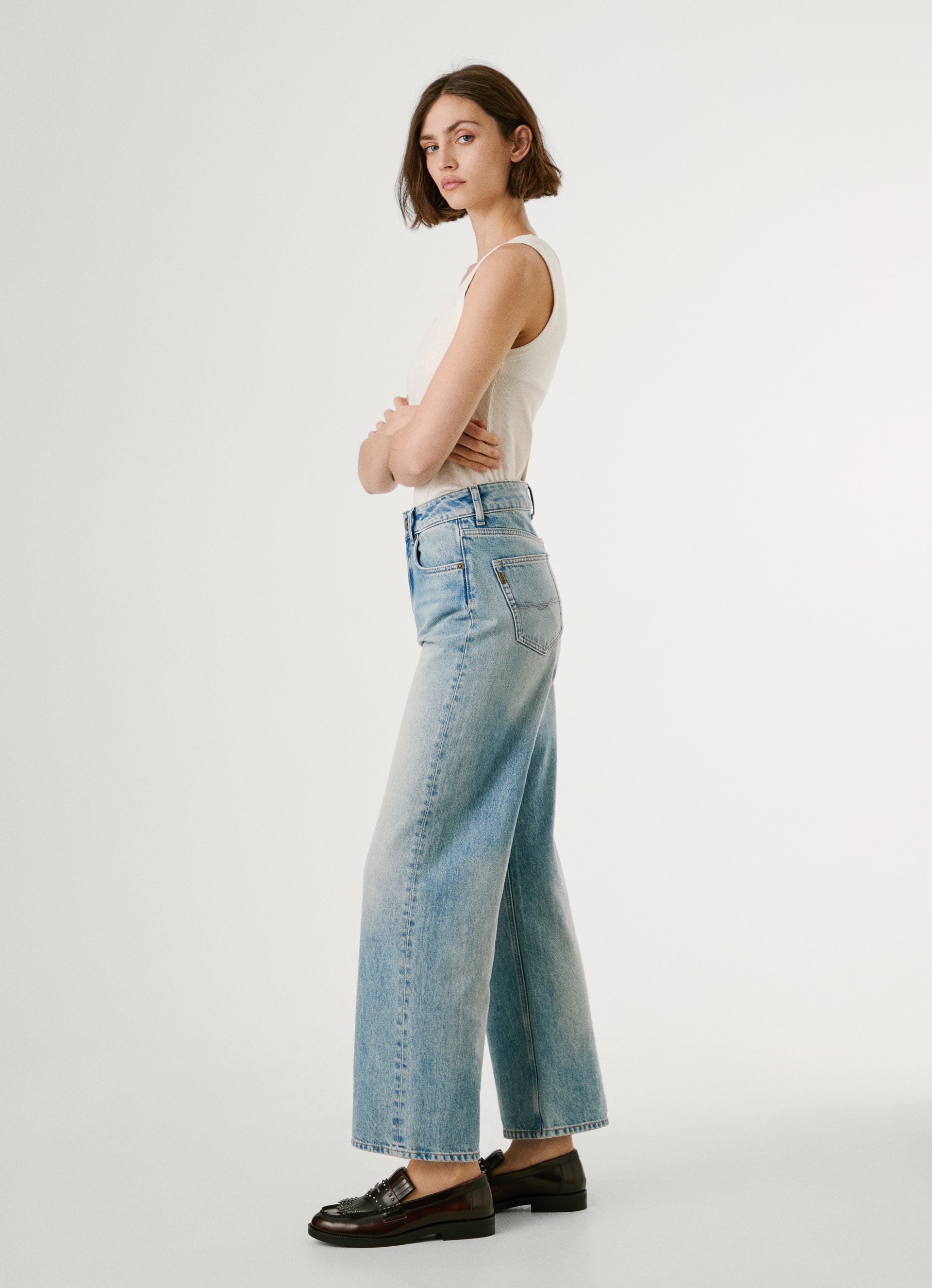 Pepe Jeans Straight-Jeans »UHW – Ultra High Waist«, mit hohem Bund
