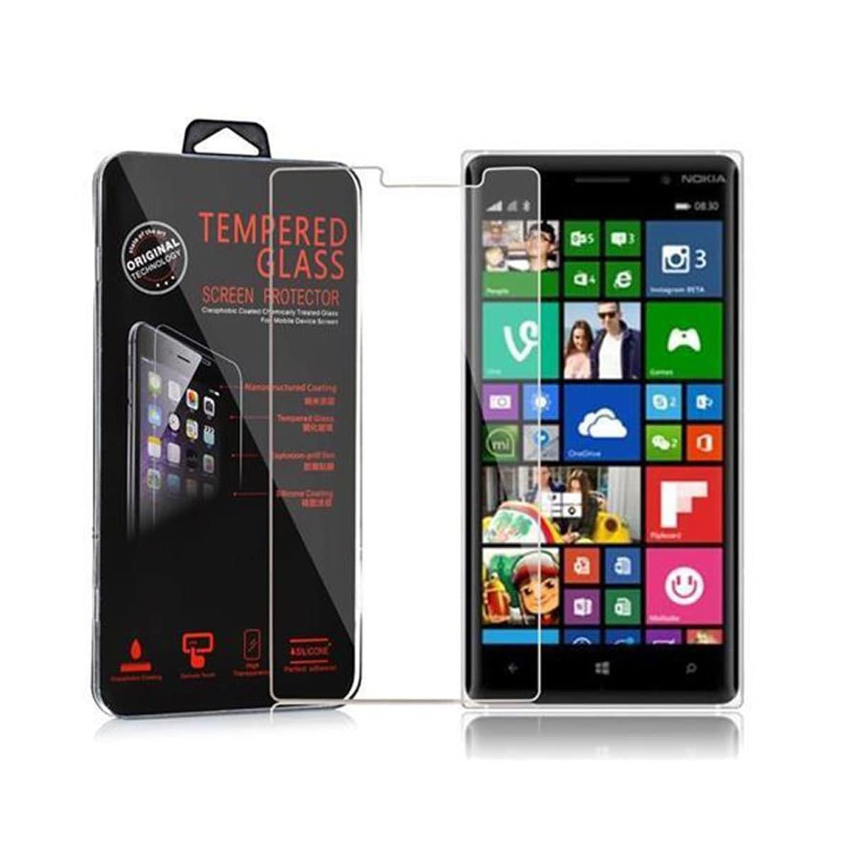 Nokia Lumia 830 Skjermbeskytter Skärmskydd