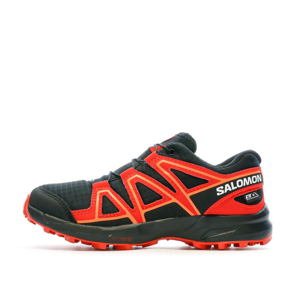 Salomon Chaussures de Trail Noir/Rouge Junior Garçon Salomon Speedcross