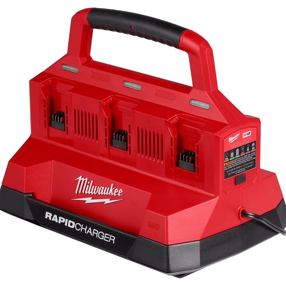 MILWAUKEE PACKOUT™ 6 Bay Rapid Charger M18PC6