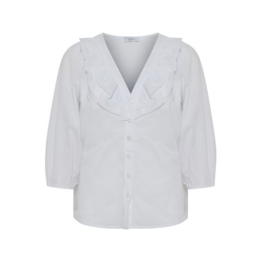 Sorbet Beyonce Bluse, Hvid, S
