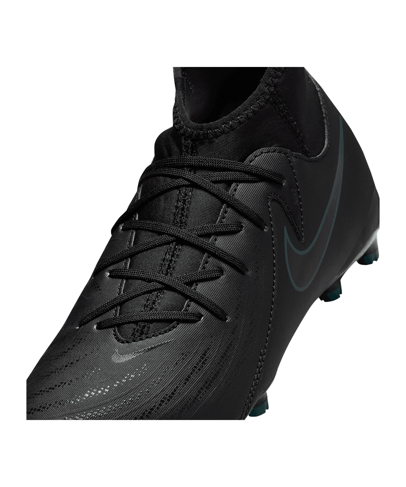 Nike Jr Phantom Luna II Academy FG/MG Shadow Kids Schwarz F002
