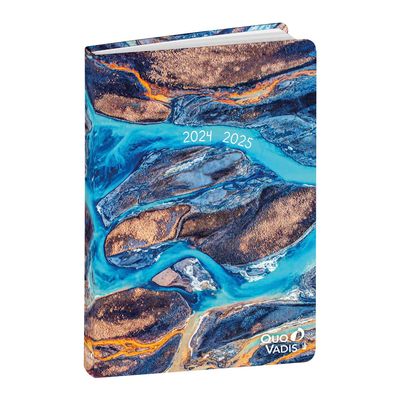 Agenda Respire - 1 jour par page - 12 x 17 cm - différents modèles disponibles - Quo Vadis