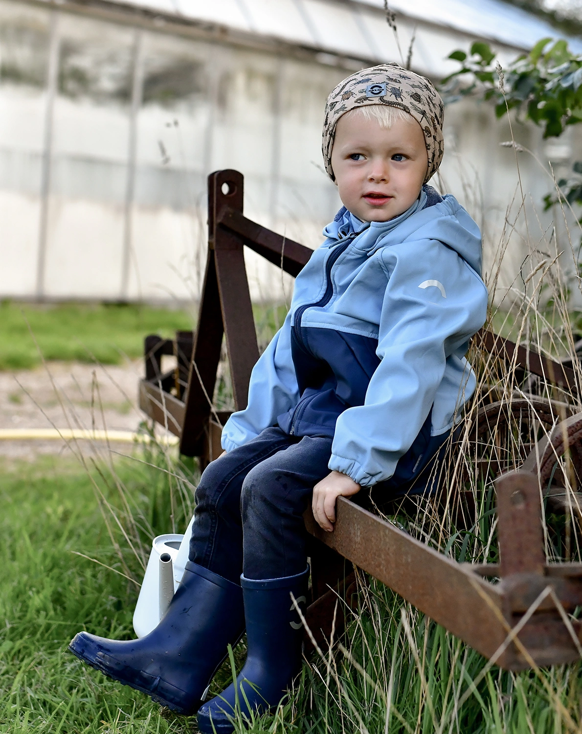 Softshelljacke DUO in faded denim