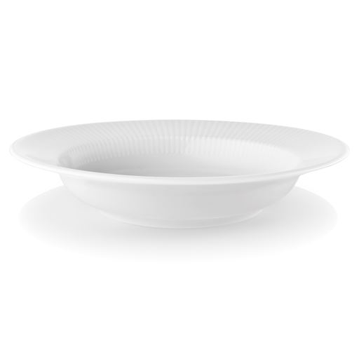 Eva Trio Legio Nova Dyb Tallerken, Hvid, Ø22 cm