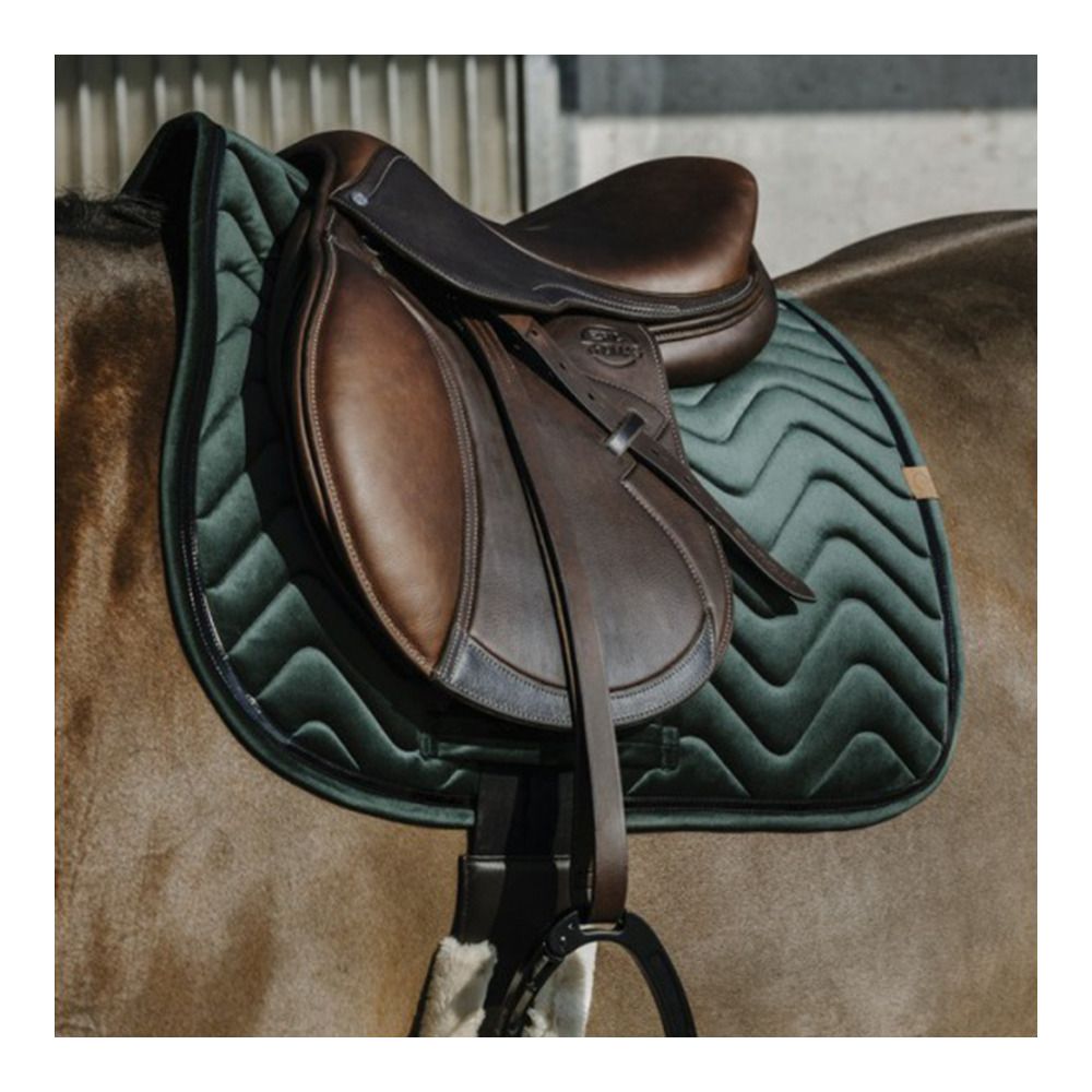 Equitheme GLOSSY - Tapis mixte vert fonce