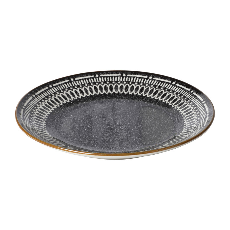 Dinerbord Yara - zwart - ⌀26.8 cm