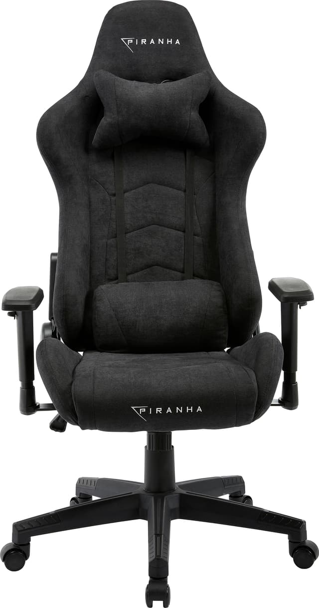 Piranha Bite Cloth Edition gaming stol (mørkegrå)