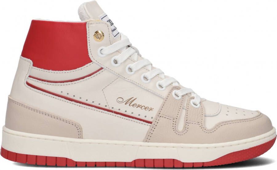 MERCER AMSTERDAM Hoge Sneakers Dames The Brooklyn High Maat: 37 Materiaal: Leer Kleur: Wit