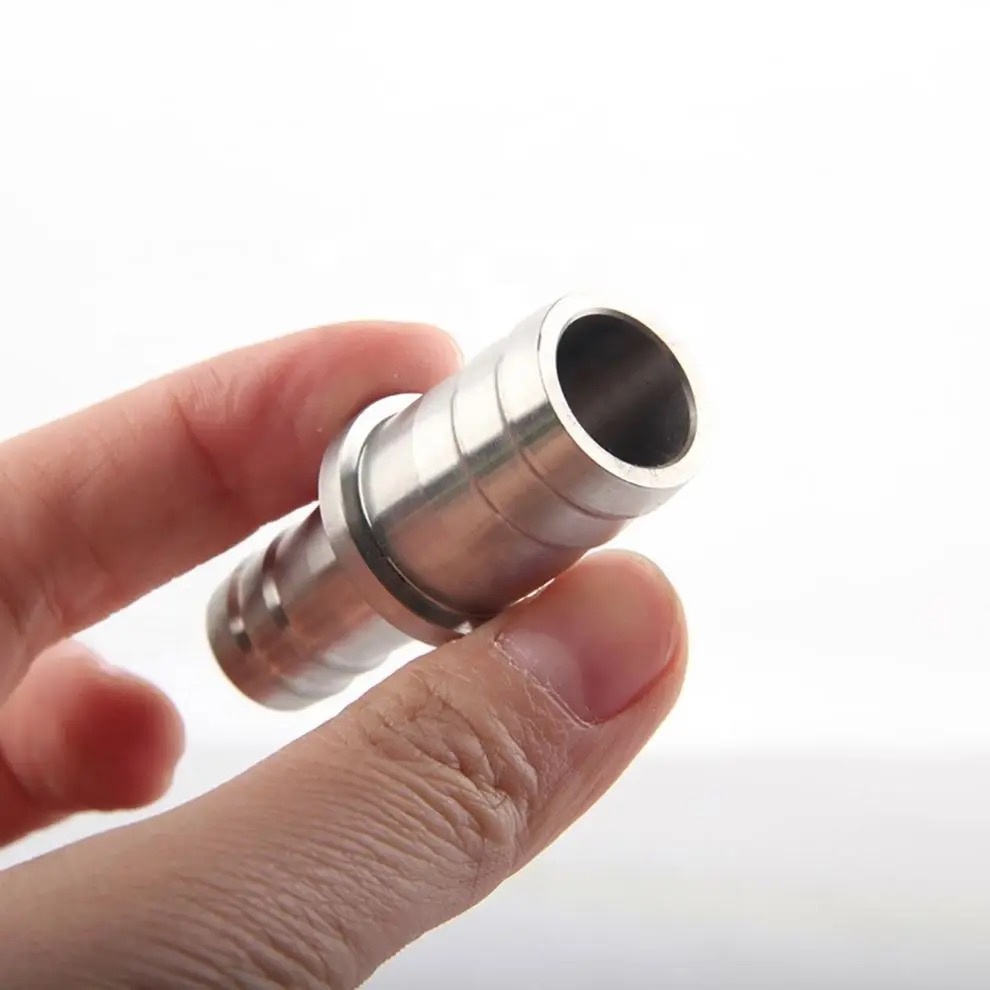 RVS slangpilaar koppelstuk voor slang 16-22mm