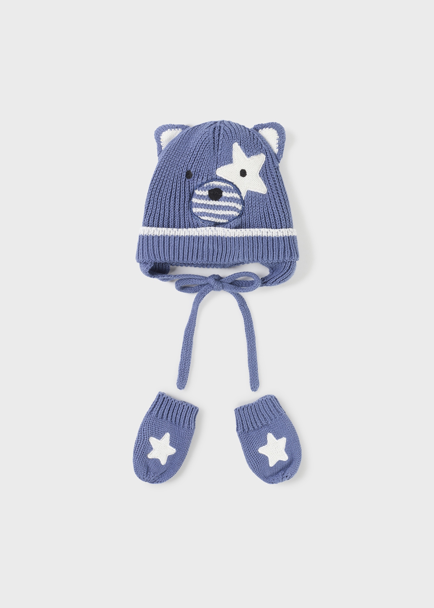 Conjunto de gorro e luvas Better Cotton para recém-nascidos