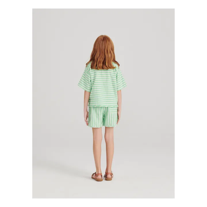 True Artist Chemise n°04 Rayée | Vert