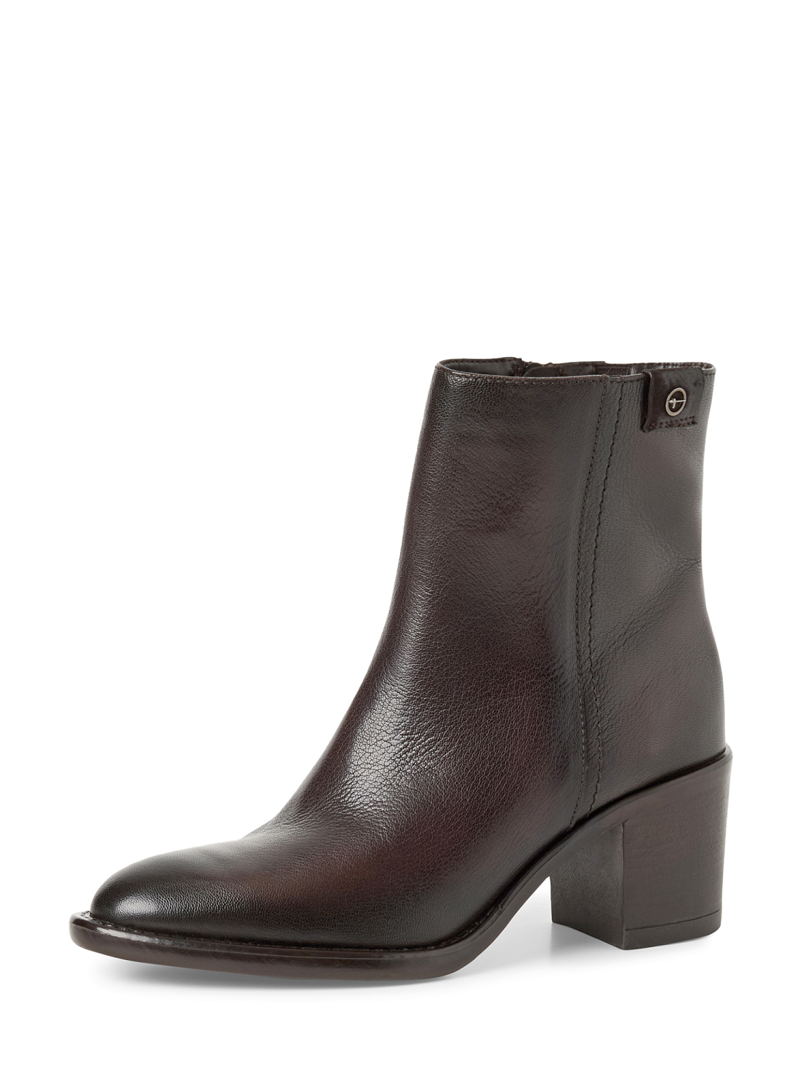 Tamaris Brown Leather Bootie