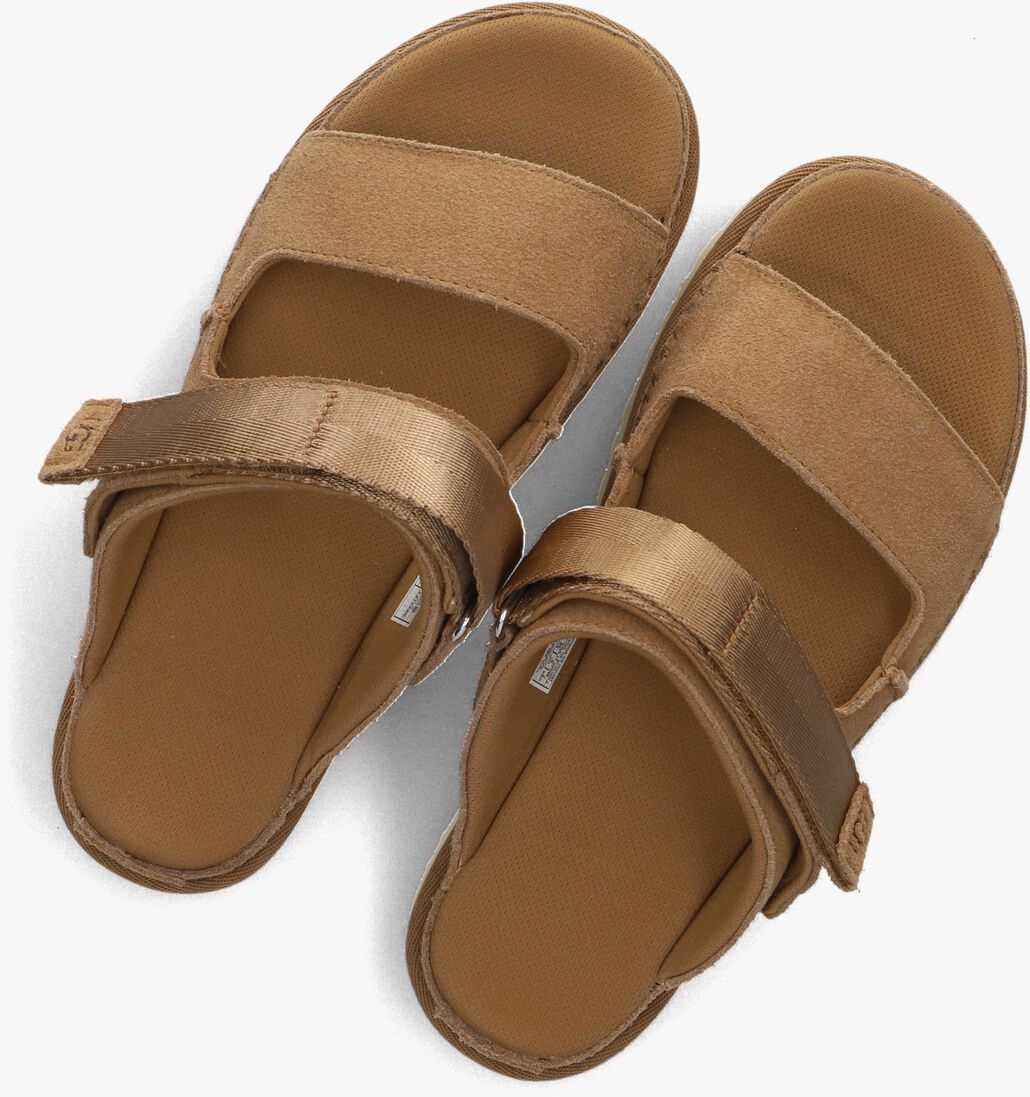 bruine ugg slippers w goldenstar glide