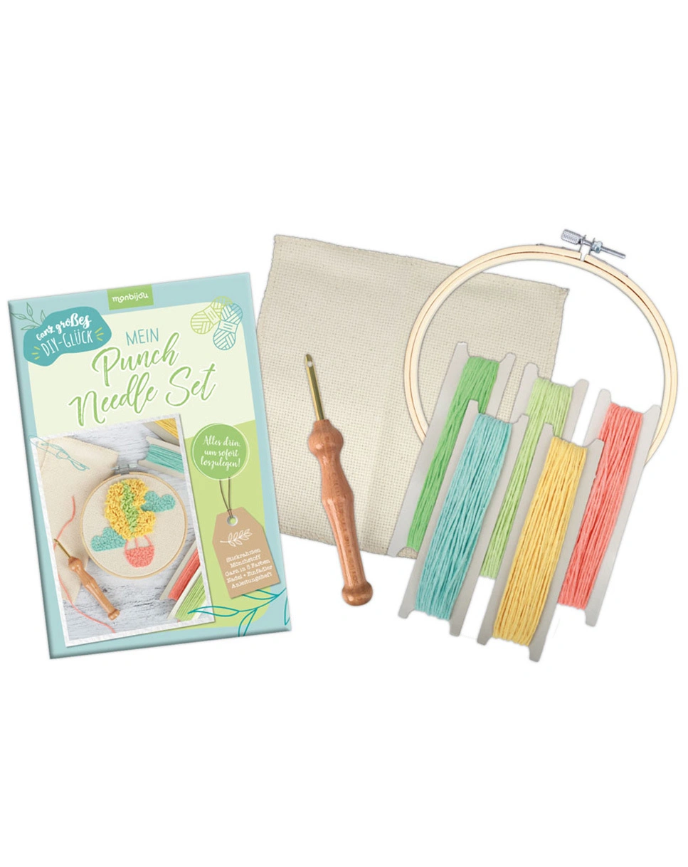 Stick-Set PUNCH NEEDLE in bunt