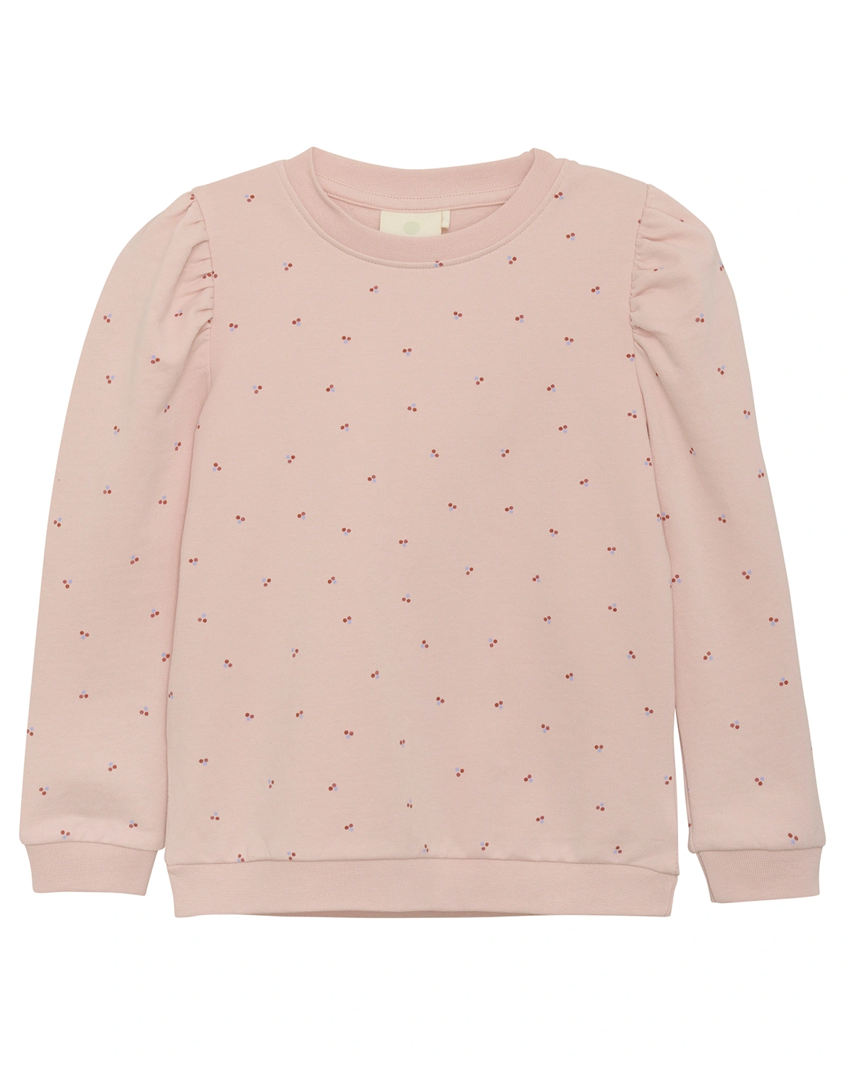 Sweatshirt DOTS in peach whip