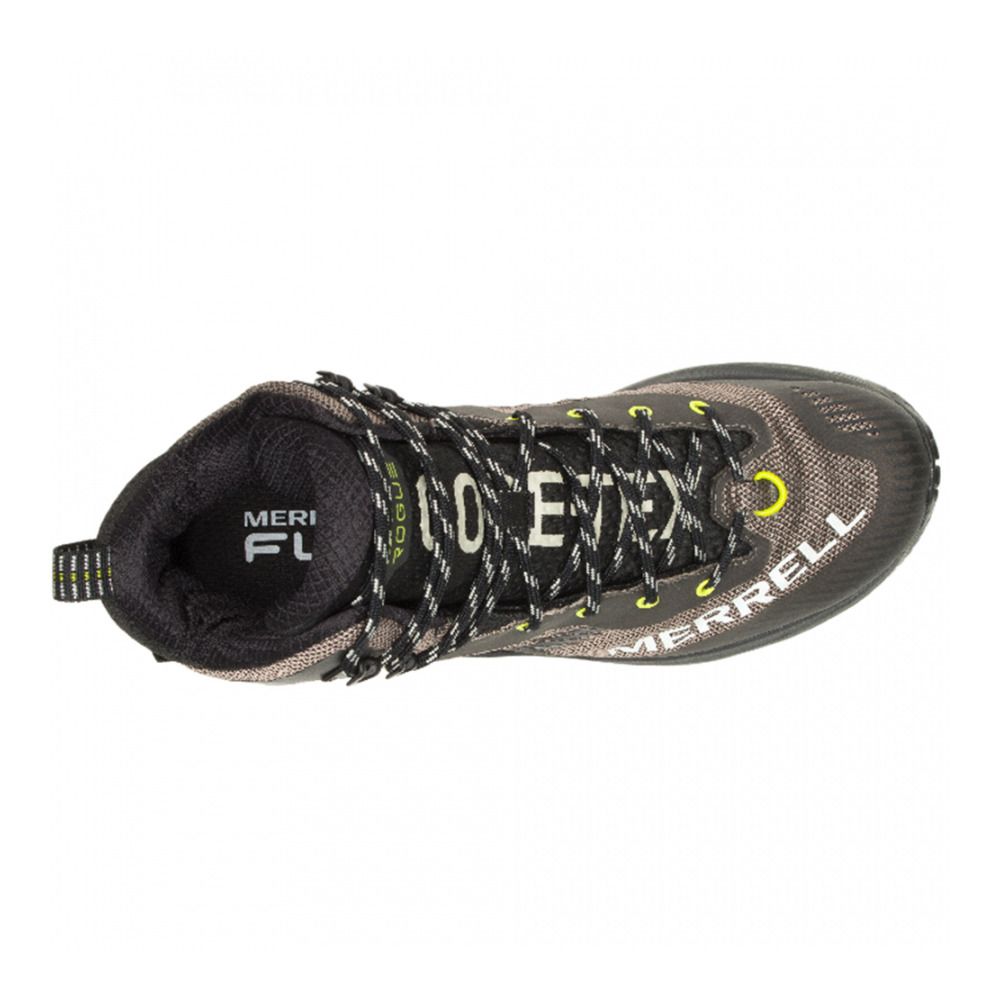 Merrell ROGUE HIKER MID GTX - Chaussures randonné Homme boulder