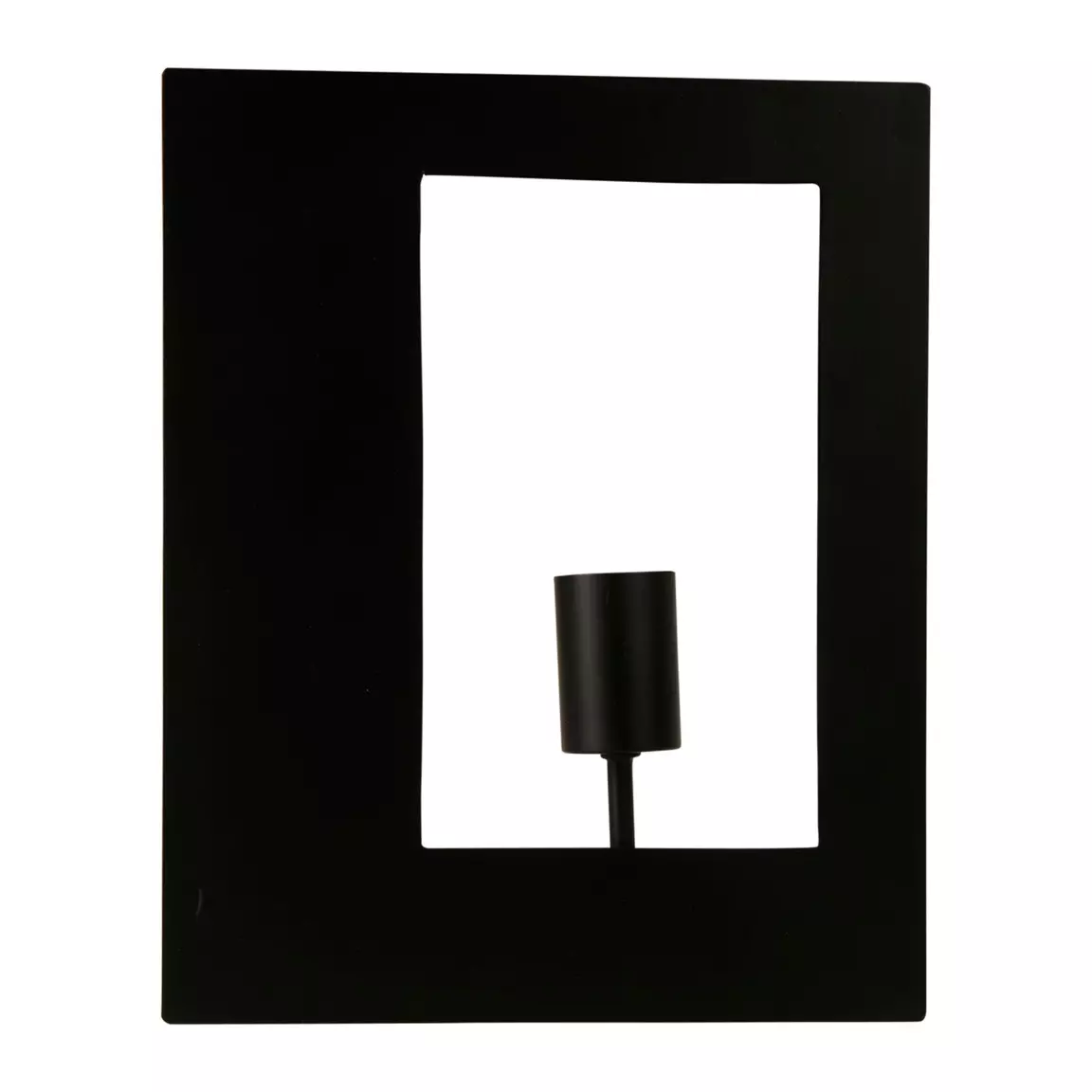 Lampe à poser design métal (H33,5 cm) Cuadro Noir
