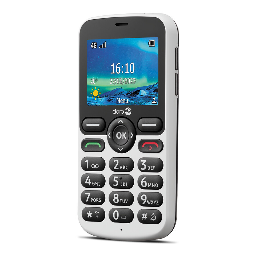 DORO 5860 (Noir/Blanc) - 4G