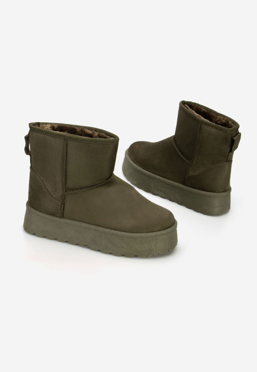 Bottes de neige femme vert Zadra V5