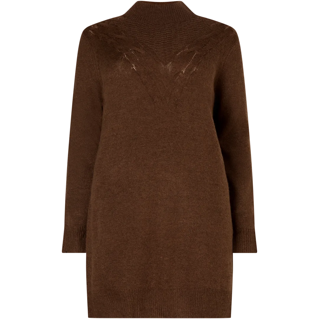 Gebreide jurk Maten S - XL | diverse kleuren