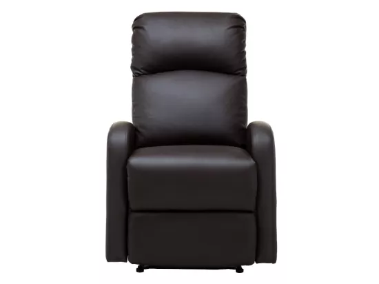 Fauteuil relax en simili ISAO - Marron