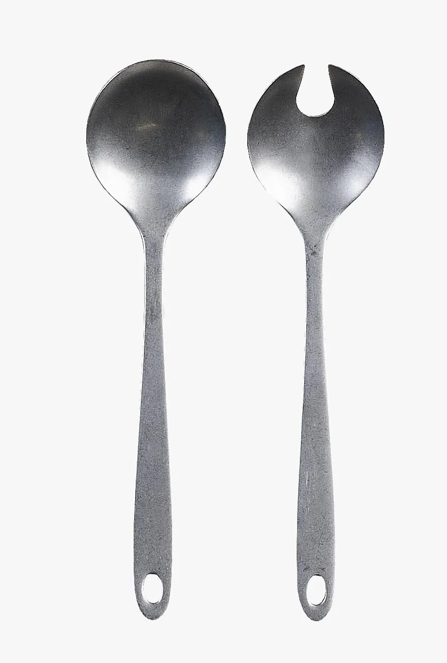 Salatbestikk stål - 6x24,2x3 cm